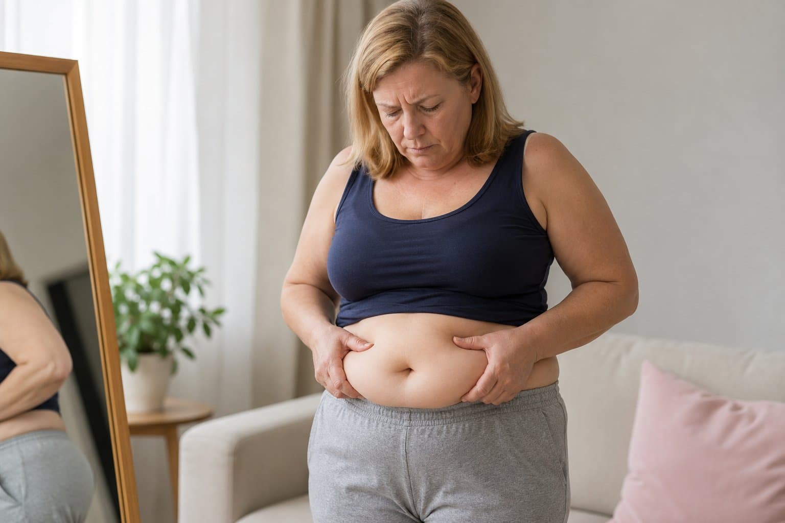 Menopause Weight Gain in the Stomach: Why It Happens
