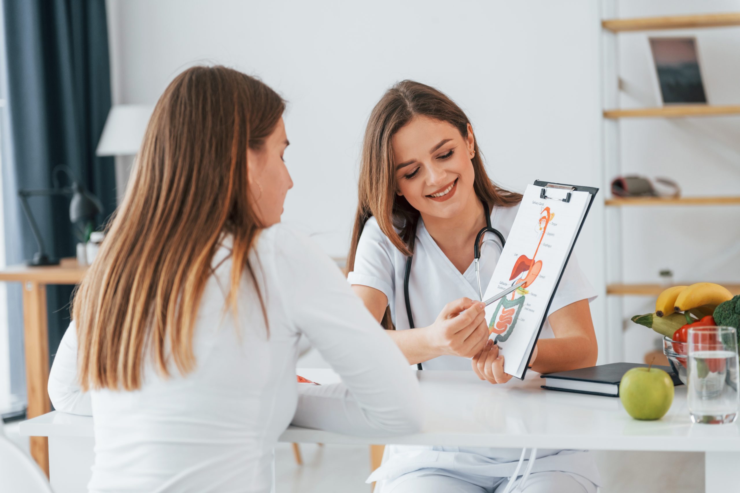 Patient receiving a B12 injection at Just Lose Weight MD